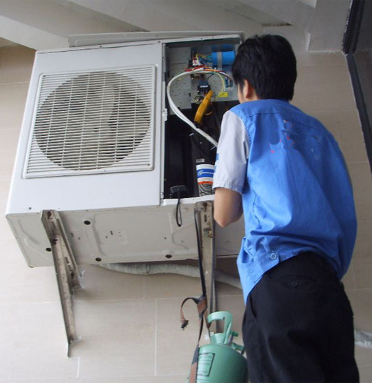 灵山空调开机无反应维修